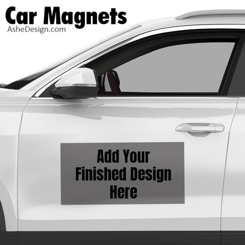 Mockup - Car Magnets