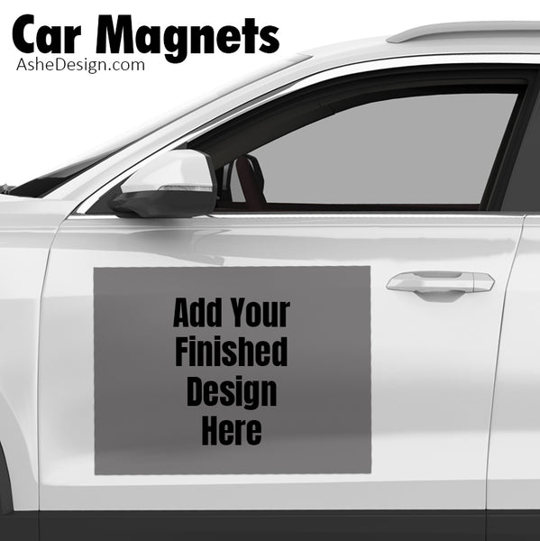 Mockup - Car Magnets