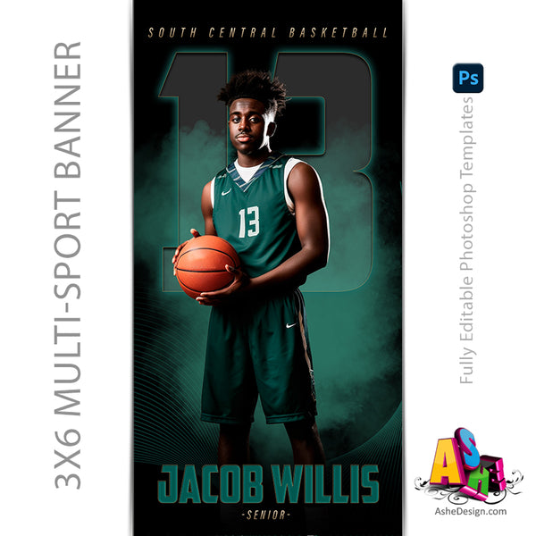 Sports Poster, Photoshop Template, Digital Background, Custom Banner, Senior Banner, photoshop sports, templates, sports templates, senior sports poster, photoshop services, custom poster, sports background, digital template