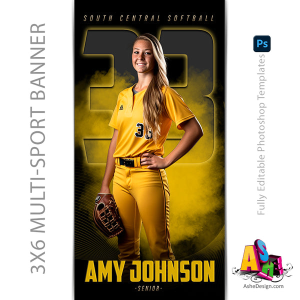 Sports Poster, Photoshop Template, Digital Background, Custom Banner, Senior Banner, photoshop sports, templates, sports templates, senior sports poster, photoshop services, custom poster, sports background, digital template