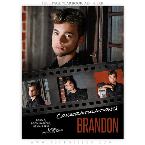 Yearbook Ad Designs - On Film