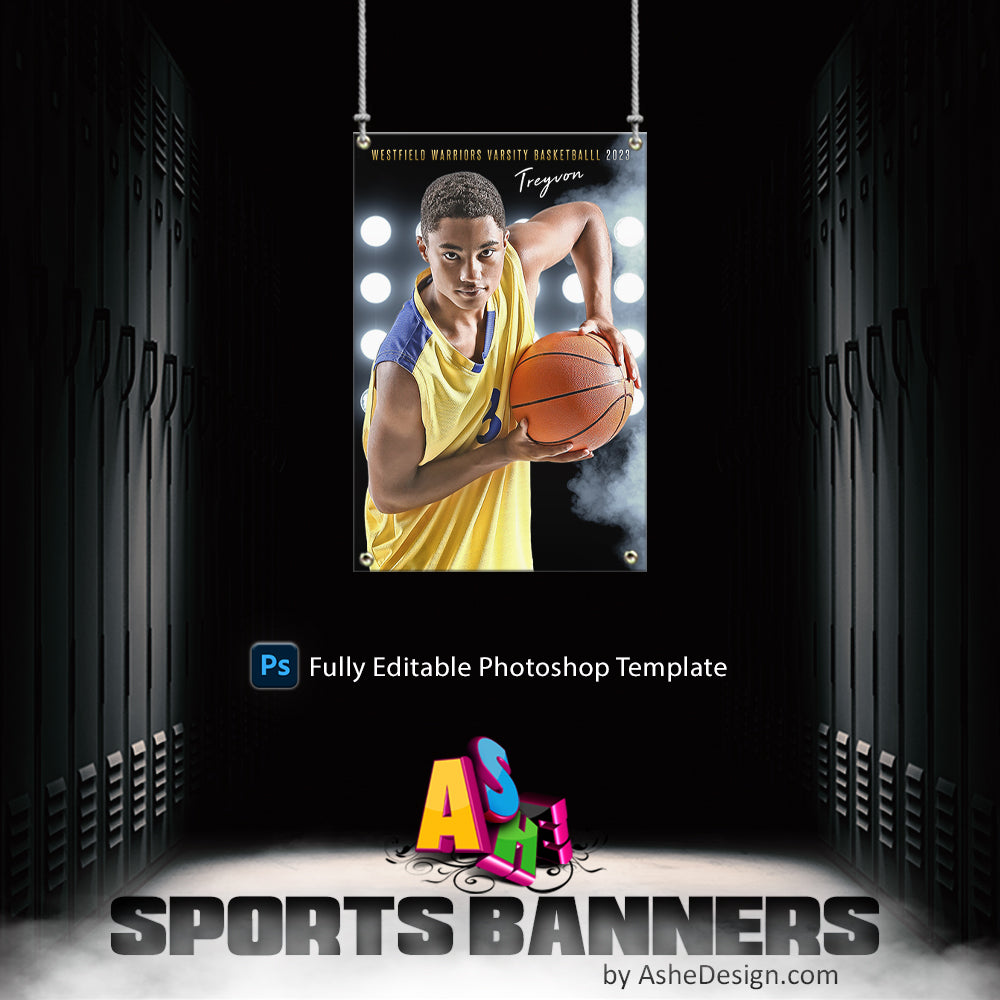 Sports Poster, Photoshop Template, Digital Background, Custom Banner, Senior Banner, photoshop sports, templates, sports templates, senior sports poster, photoshop services, custom poster, sports background, digital template