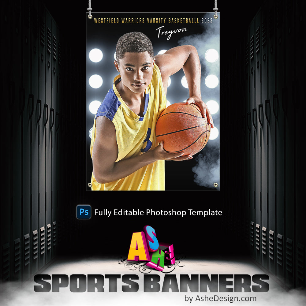 Sports Poster, Photoshop Template, Digital Background, Custom Banner, Senior Banner, photoshop sports, templates, sports templates, senior sports poster, photoshop services, custom poster, sports background, digital template