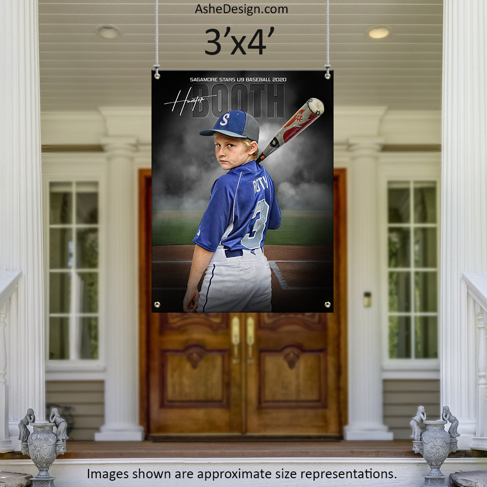Baseball Poster, Photoshop Template, Baseball Banner, Digital Background, Senior Banner, Baseball Template, Sports Poster, Custom Banner, photoshop services, Baseball Backdrop, baseball mom, tball gift, tball poster