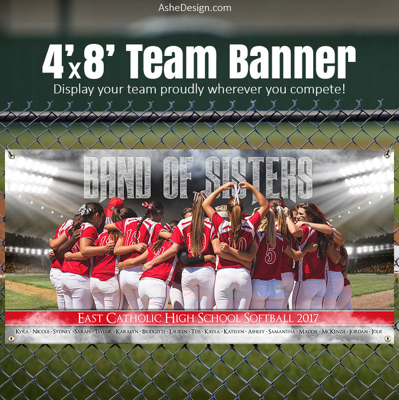 Softball Poster, Photoshop Template, Softball Banner, Digital Background, Senior Banner, Softball Template, Sports Poster, Custom Banner, photoshop services, Softball Backdrop, Softball mom, tball gift, tball poster