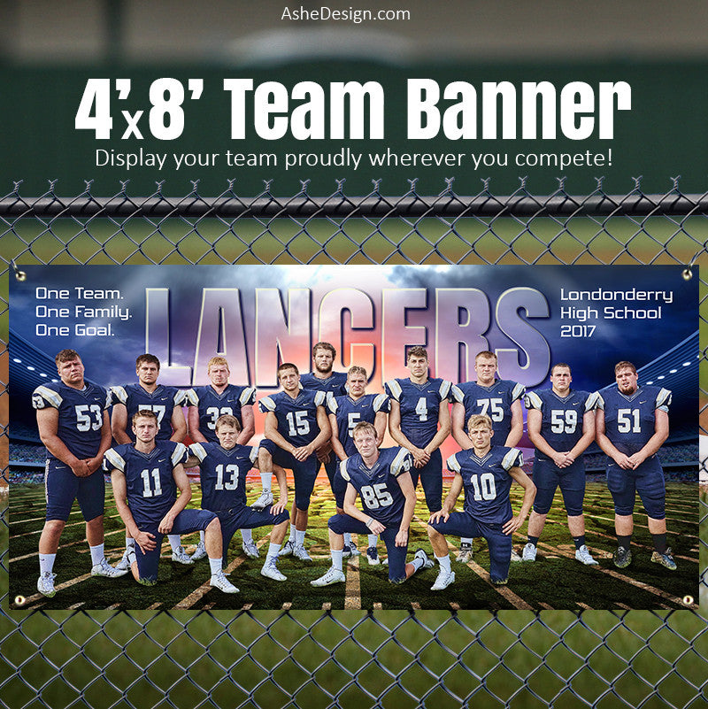 Sports Poster, Photoshop Template, Digital Background, Custom Banner, Senior Banner, Football Poster, Football Banner, Football Template, Football Background, Football Backdrop, Football Digital, Football Mom, Homecoming Poster
