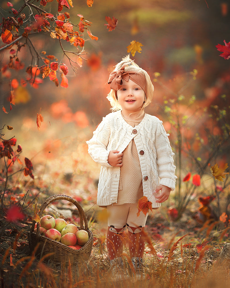 Digital Props 16x20 Backdrop Set - Apple Picking