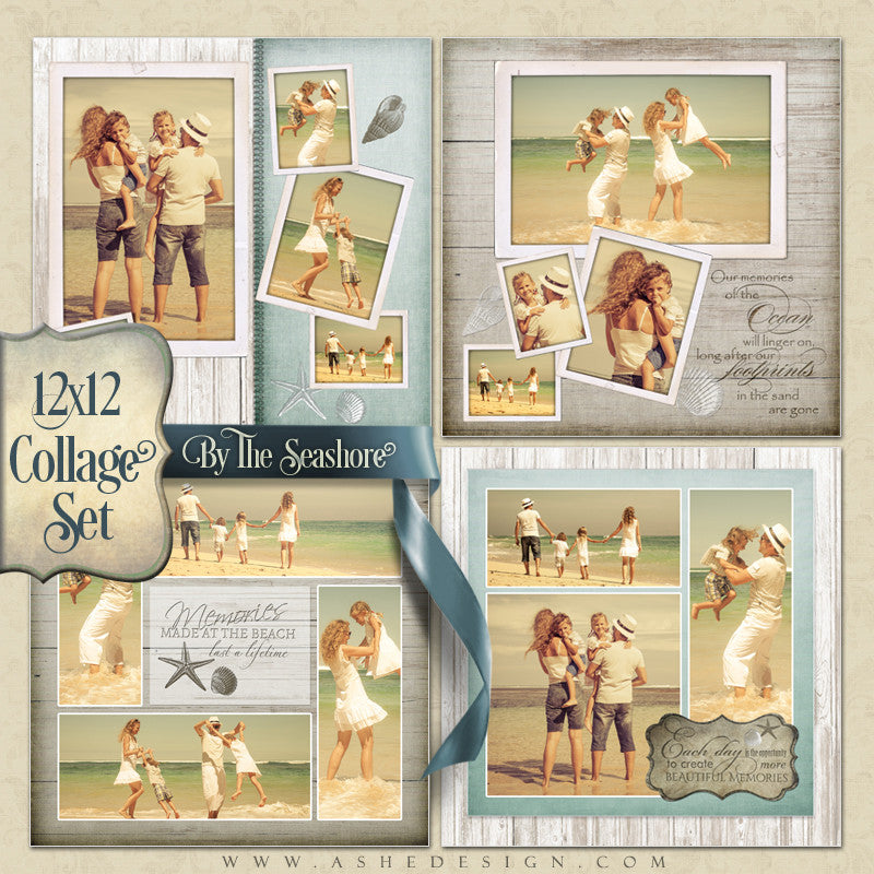 Ashe Design 12x12 Collage Set - By The Seashore