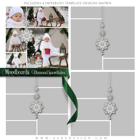 Moodboards - Diamond Snowflakes