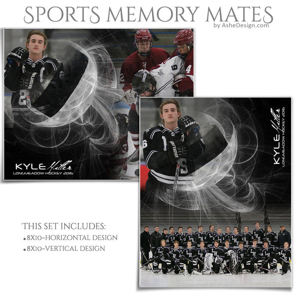 Sports Memory Mates 8x10 - Mystic Explosion Hockey