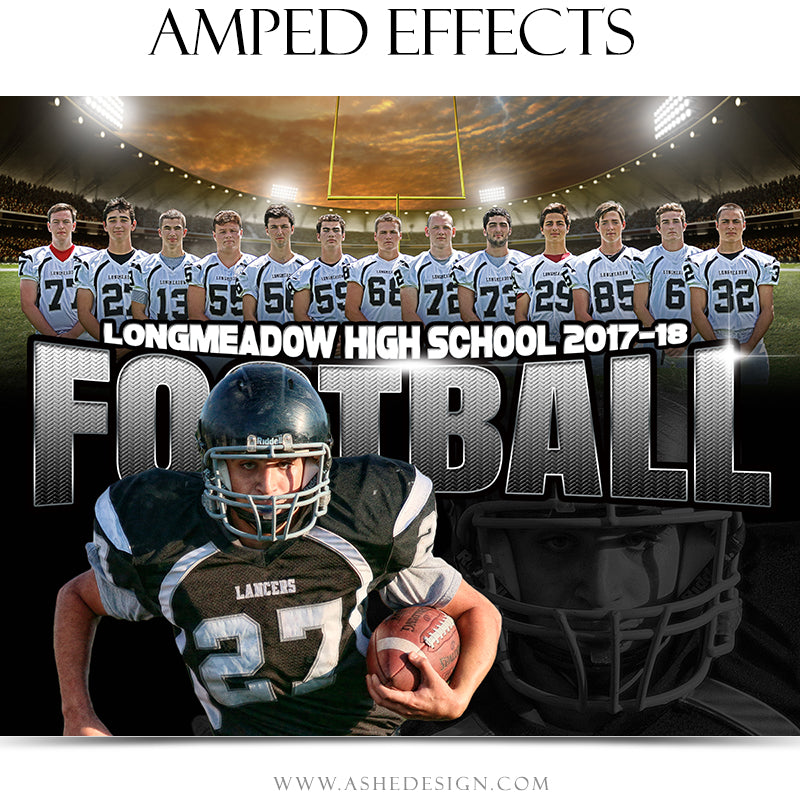 Sports Poster, Photoshop Template, Digital Background, Custom Banner, Senior Banner, Football Poster, Football Banner, Football Template, Football Background, Football Backdrop, Football Digital, Football Mom, Homecoming Poster