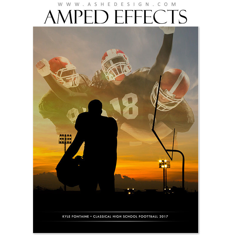 Sports Poster, Photoshop Template, Digital Background, Custom Banner, Senior Banner, Football Poster, Football Banner, Football Template, Football Background, Football Backdrop, Football Digital, Football Mom, Homecoming Poster