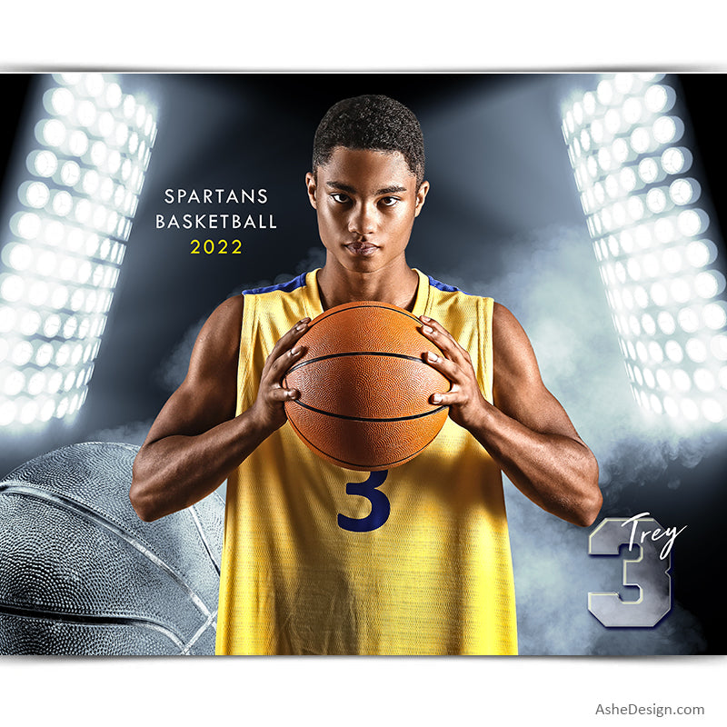 Basketball, Photoshop Template, Digital Background, Basketball Template, basketball poster, senior banner, Sports Poster, Custom Banner, Basketball Backdrop, Basketball Banner, photoshop services, basketball mom