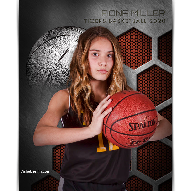 Amped Effects - Honeycomb Steel - Basketball