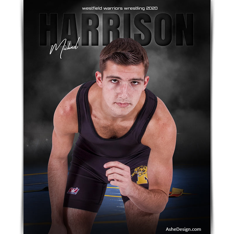 Wrestling, Photoshop Template, Digital Background, Wrestling Template, wrestling poster, senior banner, Sports Poster, Custom Banner, Wrestling Backdrop, Wrestling Banner, photoshop services, wrestling mom