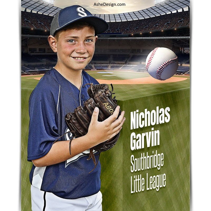 Baseball Poster, Photoshop Template, Baseball Banner, Digital Background, Senior Banner, Baseball Template, Sports Poster, Custom Banner, photoshop services, Baseball Backdrop, baseball mom, tball gift, tball poster