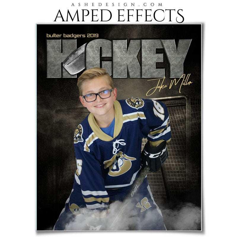 Hockey, Photoshop Template, Digital Background, Hockey Template, hockey poster, senior banner, Sports Poster, Custom Banner, Hockey Backdrop, Hockey Banner, photoshop services, hockey mom