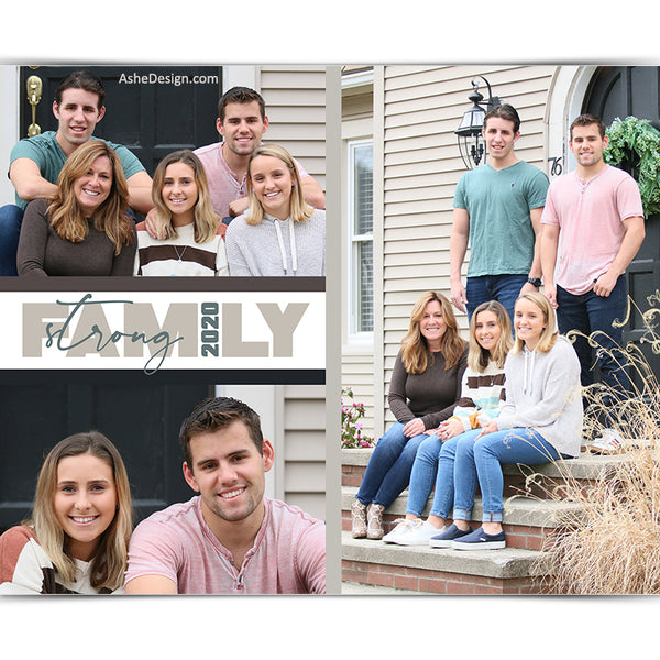 Collage Set - 2020 Family Strong 16x20