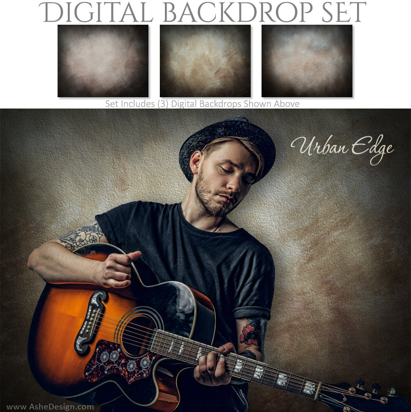 Ashe Design 16x20 Digital Backdrop Set - Urban Edge AFTER