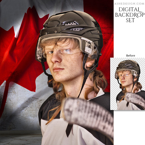 Digital Props - 16x20 Backdrops - Canadian Stone