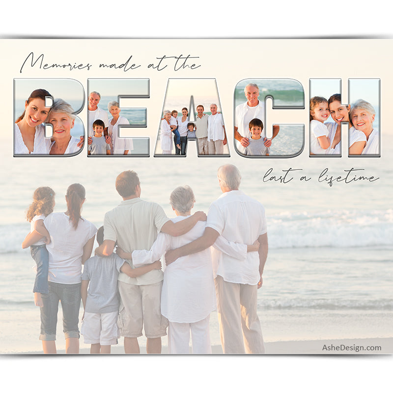 Easy Effects - Beach Collage