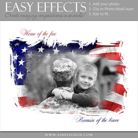 Ashe Design Easy Effects - Home Of The Free
