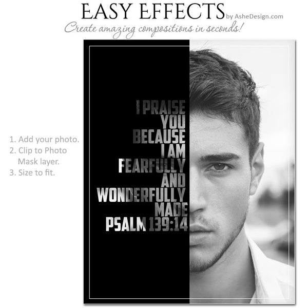 Ashe Design Photo Overlays Psalm 139:14