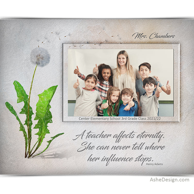 Easy Effects - Teacher Gift Dandelion