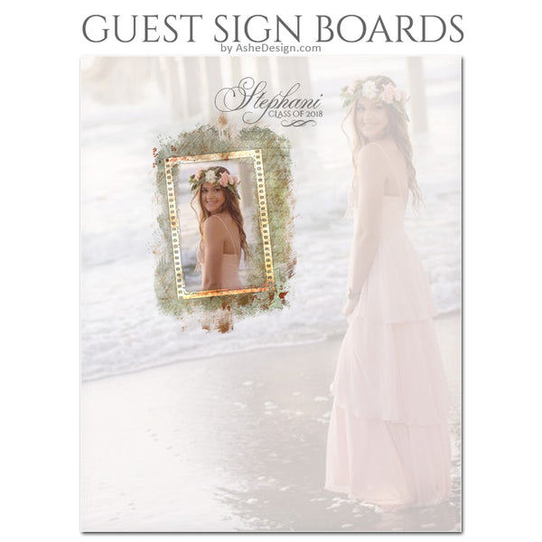 Ashe Design 16x20 Guest Sign Boards - Passages BEFORE