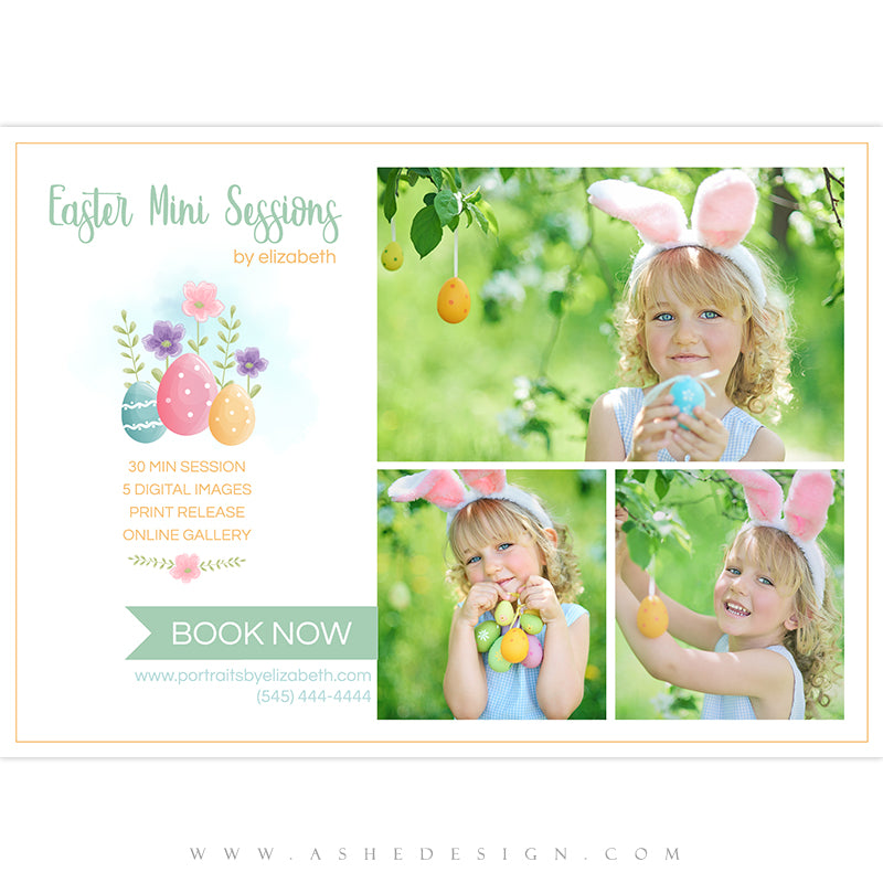 Ashe Design 5x7 Marketing Board - Easter Minis