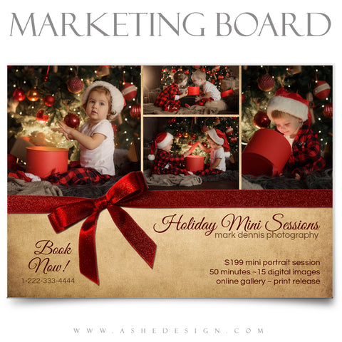 5x7 Flat Marketing Board - The Magic of Christmas