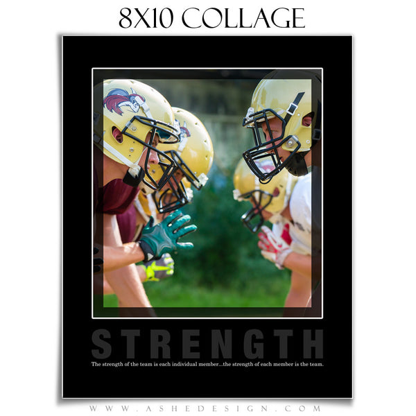 Motivational Collage Set (8x10,10x20,11x14) - Strength