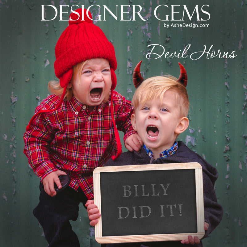 Ashe Design Designer Gems Devil Horns