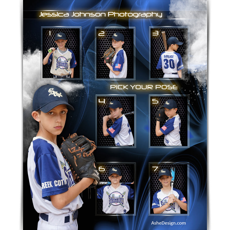 Pick Your Pose Collage (16x20) - Screen Play