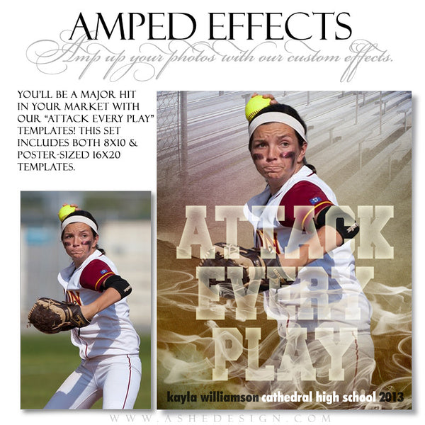 Ashe Design | Sports Amped Effects | Attack Every Play sb