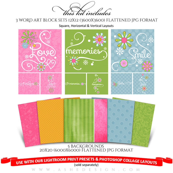 Collage Accessory Kit - Spring Fling