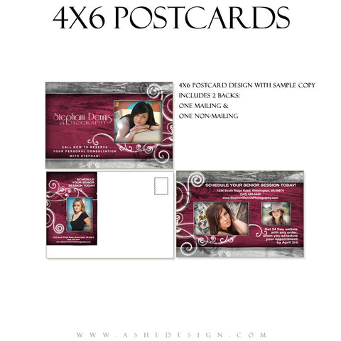 Marketing Post Card 4x6  - Steel Magnolia