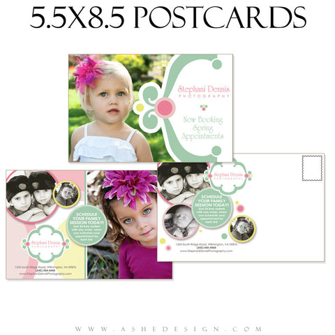 Marketing Post Card 5.5x8.5 - Bubble Gum