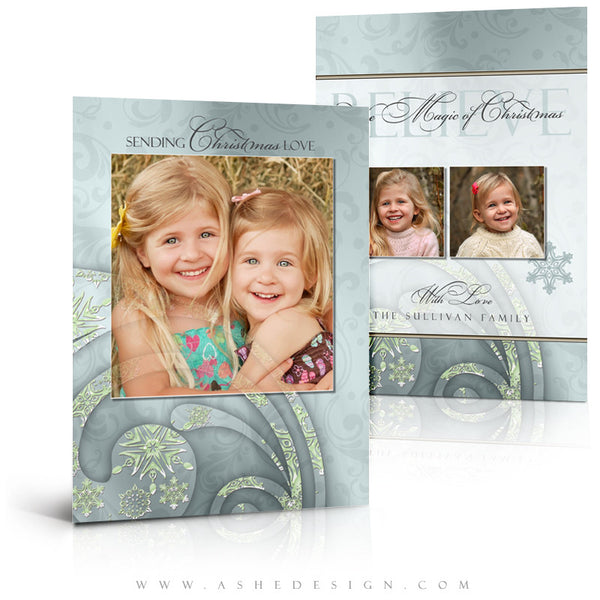 5x7 Flat Christmas Card - Believe