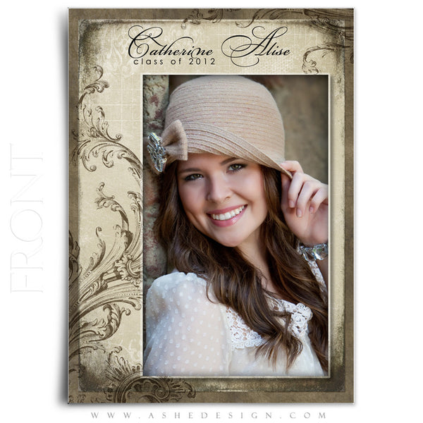 5x7 Flat Graduation Card - Catherine Alise