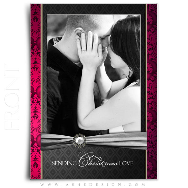 5x7 Flat Christmas Card - Cheer