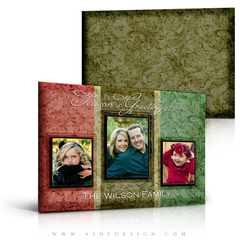 5x7 Flat Christmas Card - Christmas Memories