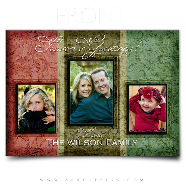 5x7 Flat Christmas Card - Christmas Memories