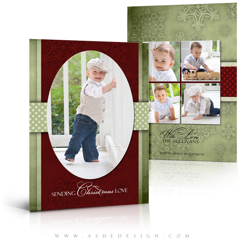 5x7 Flat Christmas Card - Dear Santa