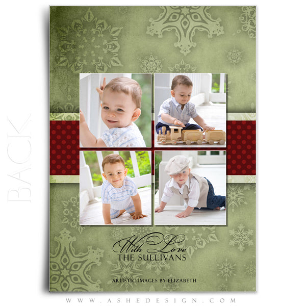 5x7 Flat Christmas Card - Dear Santa