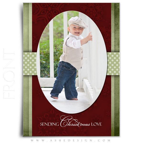 5x7 Flat Christmas Card - Dear Santa