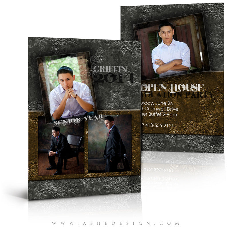 5x7 Flat Card Design - Inked