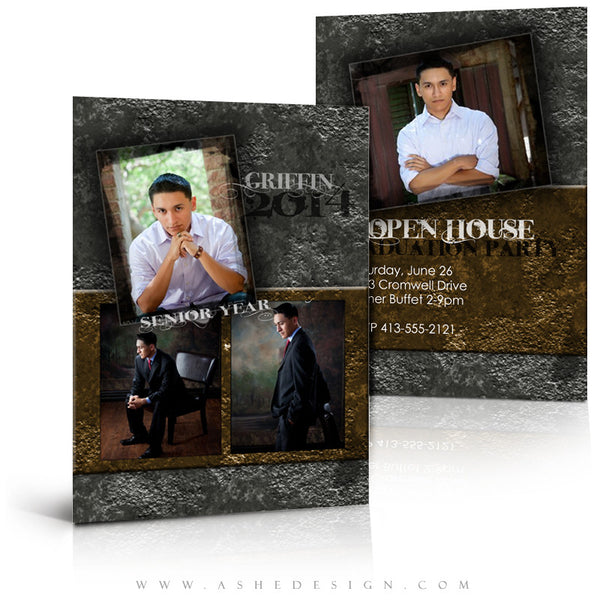 5x7 Flat Card Design - Inked