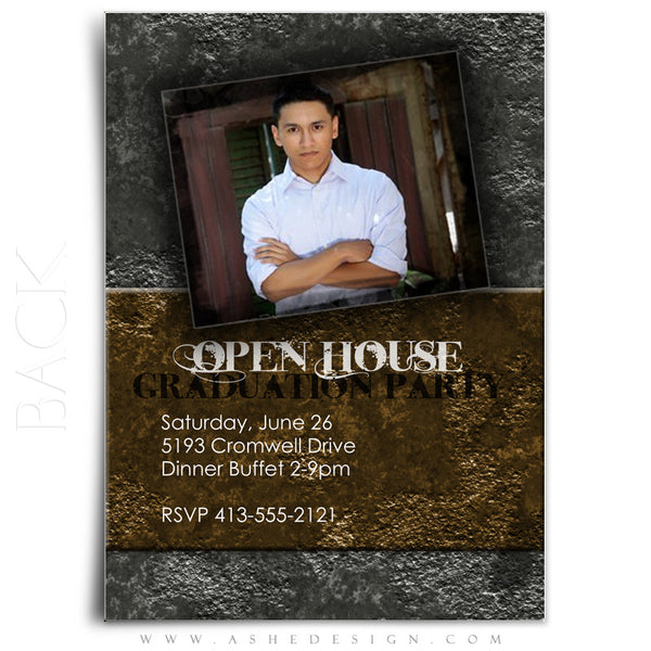 5x7 Flat Card Design - Inked