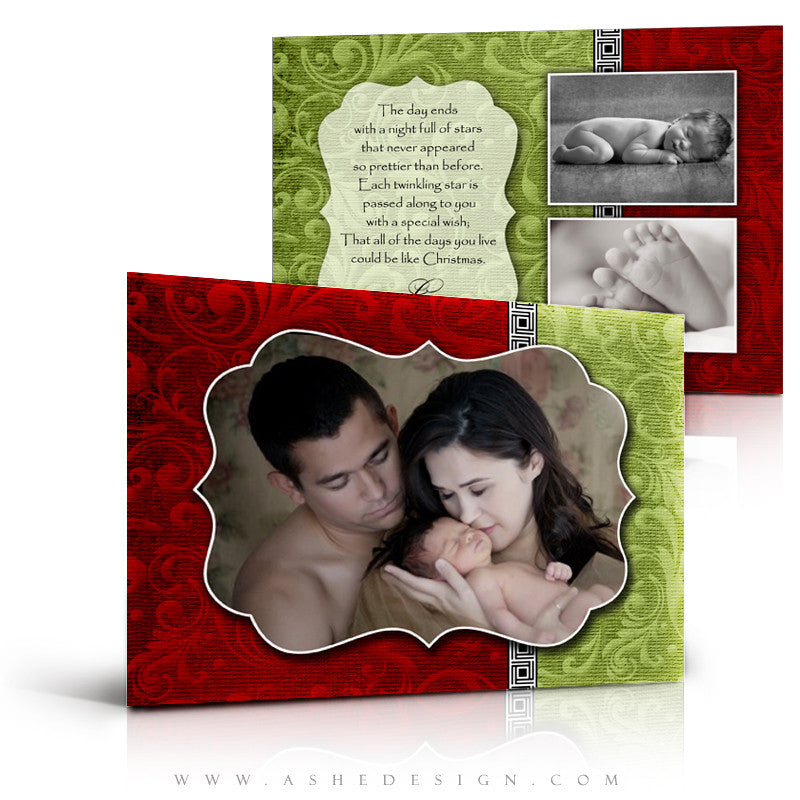 5x7 Flat Christmas Card - Joy